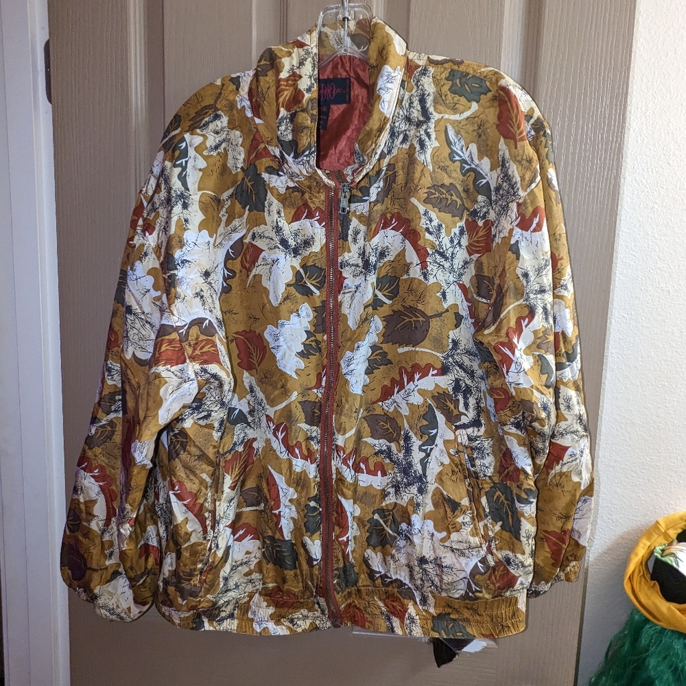 Fall Silk Windbreaker
